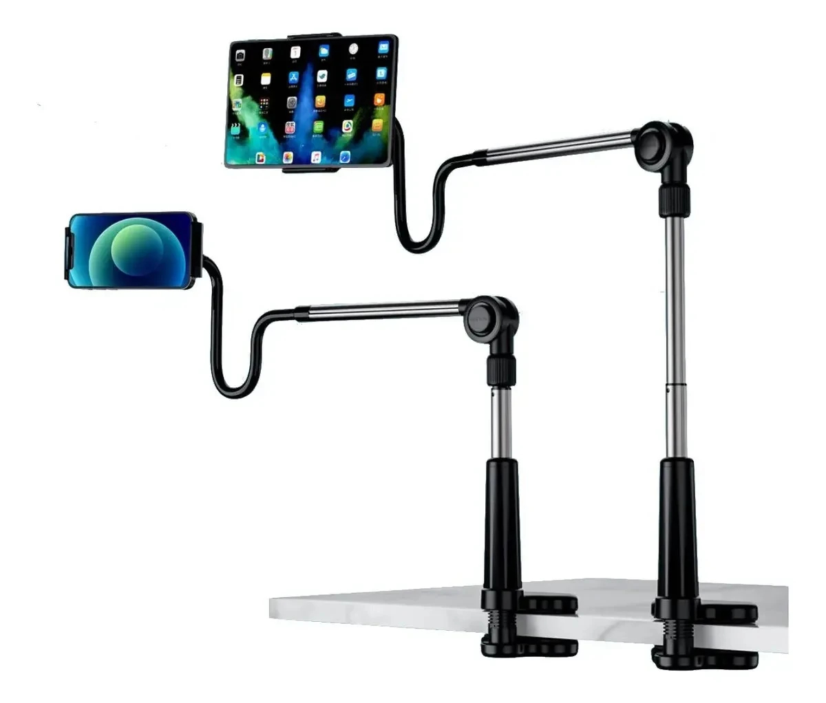 SOPORTE DE ESCRITORIO EXTENSIBLE Y FLEXIBLE PARA CELULAR Y TABLET WS-21009-1