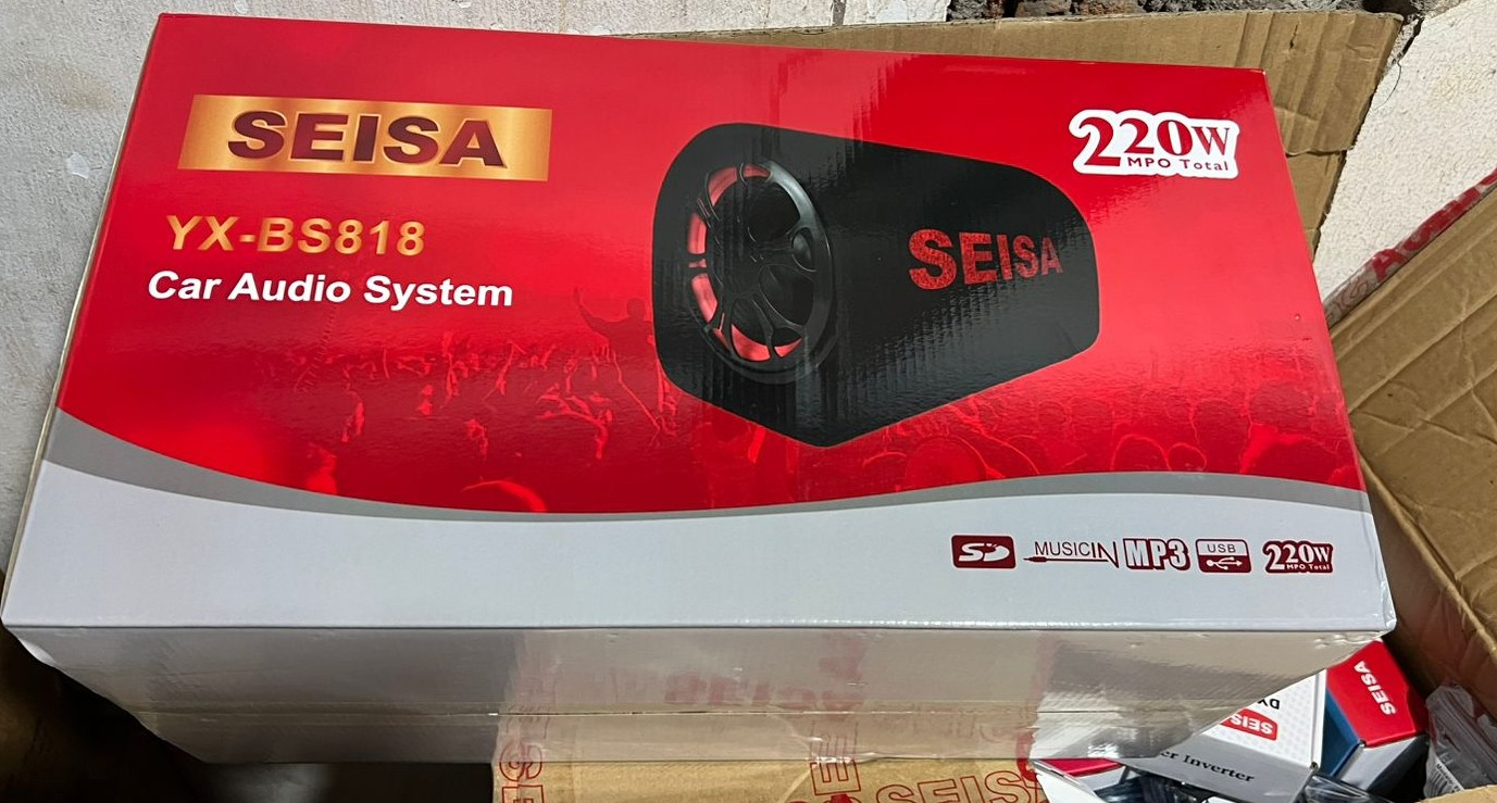 SUBWOOFER SEISA 8″ 220V – 12V – 24V MICROFONO DUAL , BLUETOOH Y MICROFONO CON CABLE YX-BS818