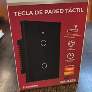 TECLA SMART WIFI DE 2 CANALES 1000W