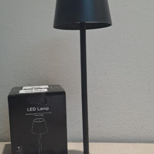 VELADOR DE MESA METALICO TACTIL 38CM EA-605