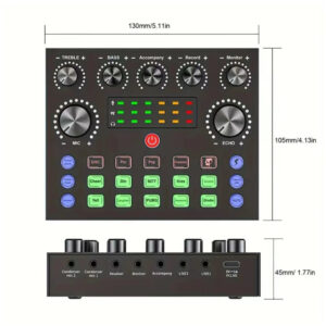 XY-V8S CONSOLA MEZCLADORA BLUETOOTH consola mixer