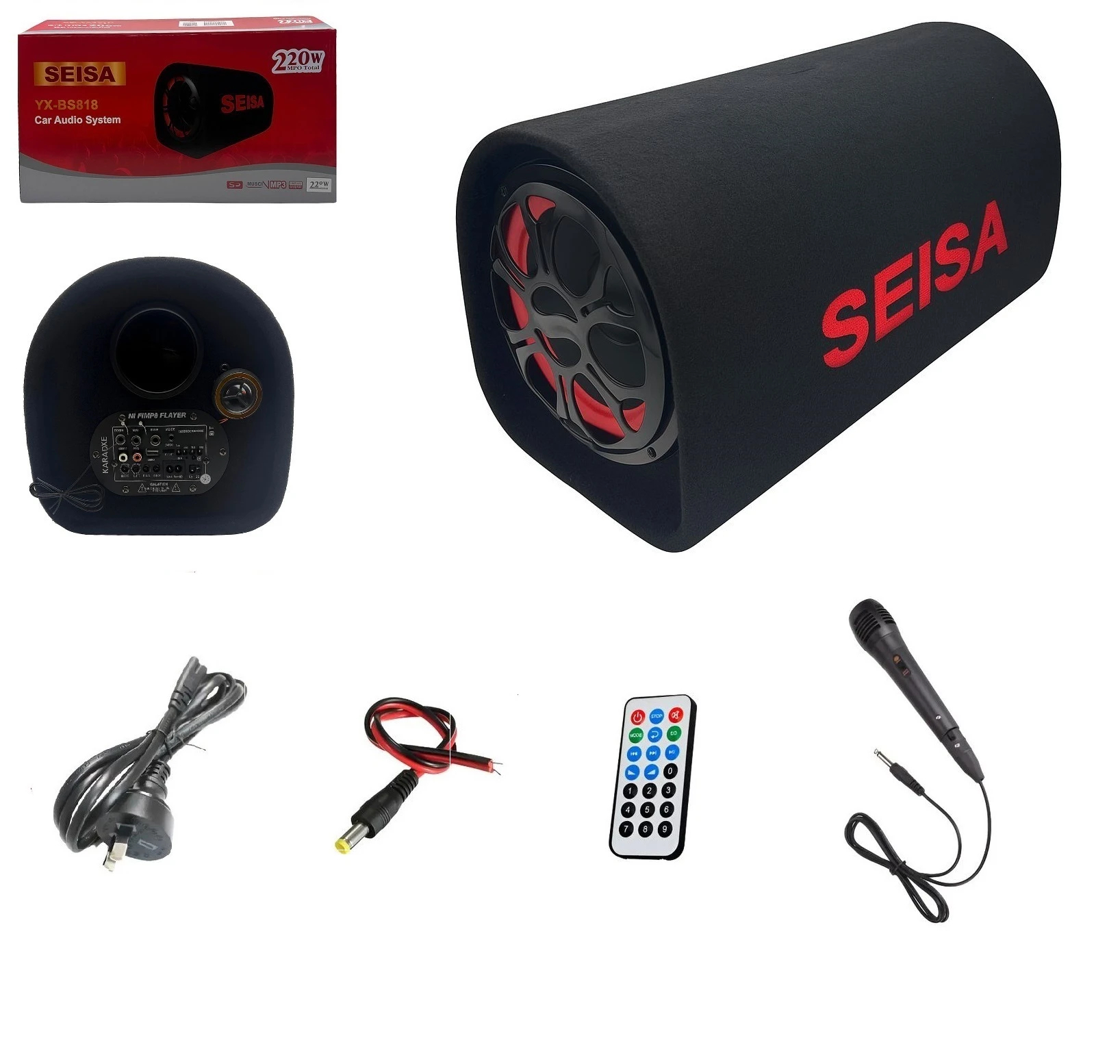 YX-BS518 SUBWOOFER BLUETOOTH DE 5″ 220V 12V 24V