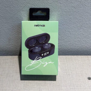 AURICULAR BLUETHOOT TOUCH CON DISPLAY NETMAK NM-BIZA NEGRO