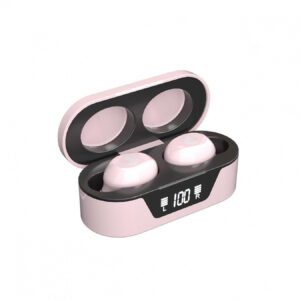 AURICULAR BLUETHOOT TOUCH CON DISPLAY NETMAK NM-BIZA ROSA