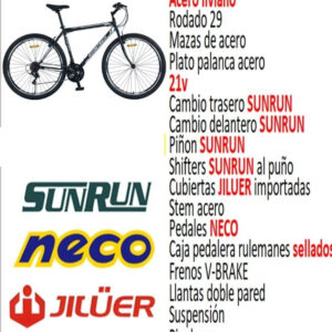 bicicleta rydetech 300 acero liviano talle L