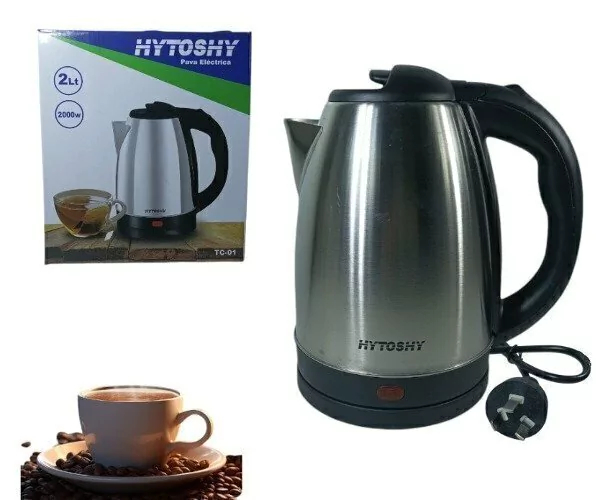bulto PAVA ELECTRICA HYTOSHY 2LT – TC-01 – jarra- hervidora bulto x16 sin descuento