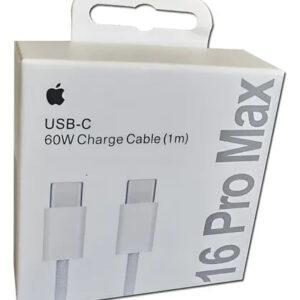 CABLE TIPO C A TIPO C CON LOGO IPH16