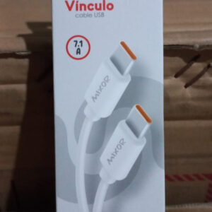 CABLE USB MODM-137 – VINCULO CARGA RAPIDA – TIPO C A TIPO C
