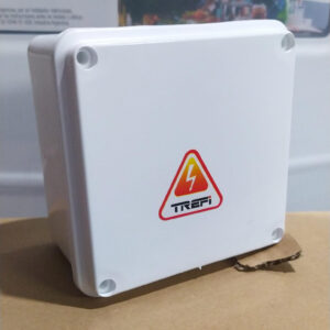 CAJA DE PASO ESTANCA TREFIM IP65 110X110X55 BLANCA COD 01003