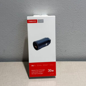 CARGADOR DE AUTO CON ENTRADA TIPO C TRANYCO 30W T-C26