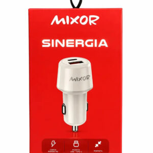 CARGADOR SINERGIA 12V-24V USB + USB C 30W PD – CARGA RAPIDA AUTO