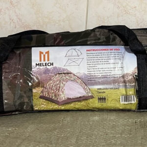 CARPA PARA 3 O 4 PERSONAS CAMPING MELECH-201 2MX2M camuflada