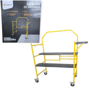 escalera con andamio oryx or-lad01