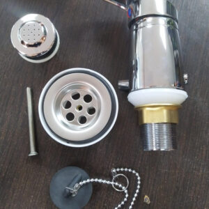 griferia de bidet monocomando con accesorios 380bt
