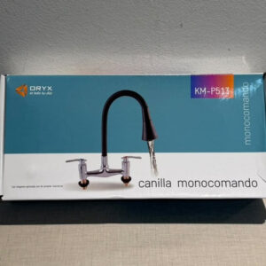 griferia de cocina flexible doble comando KM-P513
