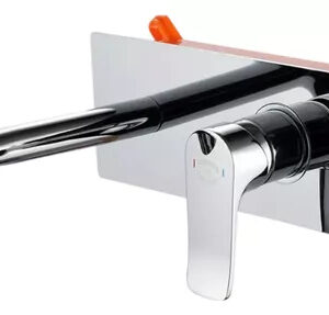 griferia de pared primium plateada jc307