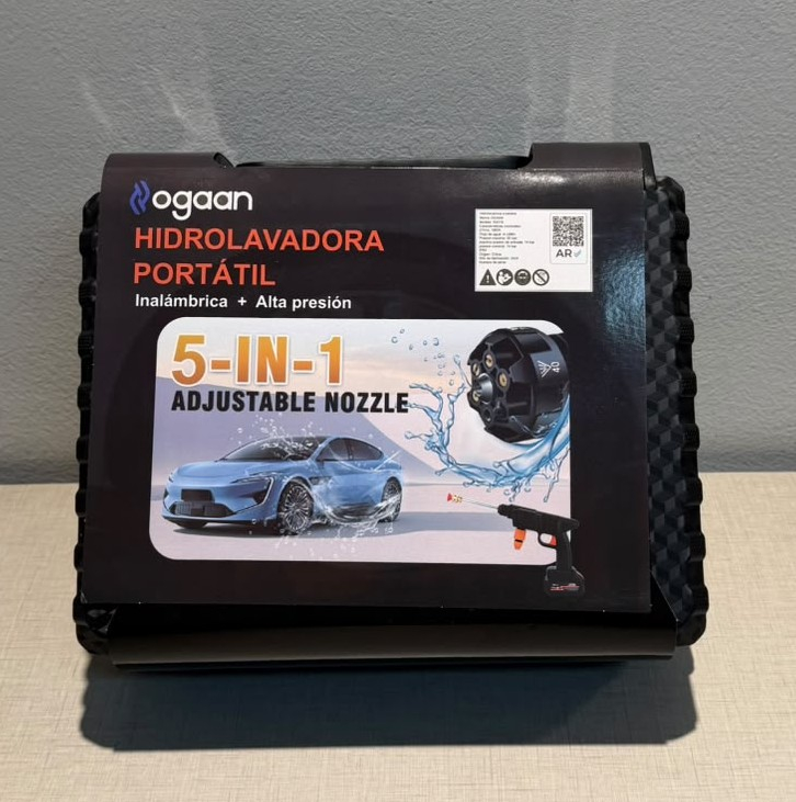 hidrolavadora portatil ogaan alta presion recargable s0019