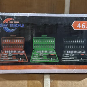 juego de tubos herramientas set 46 piezas