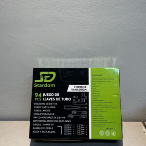 kit de herramientas llave tubo 94 piezas stardom