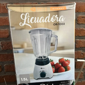 LICUADORA ORYX OR 1.5L JARRA DE VIDRIO OR-1003