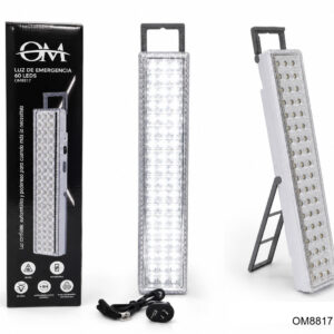 LUZ DE EMERGENCIA 60 LEDS 220V OM