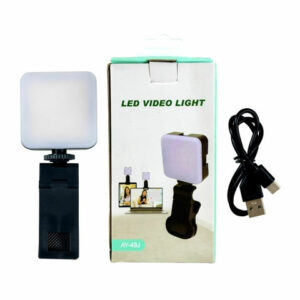 luz portatil para celuar led con soporte kd-49j
