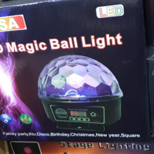 media esfera con luces b06 con parlante