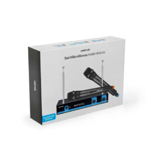 MICROFONO INALAMBRICO X2 + RECEPTOR NM-MC25