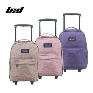 MOCHILA C/CARRO ESCOLAR LSYD JASPEADA 17″ 94.1205.2