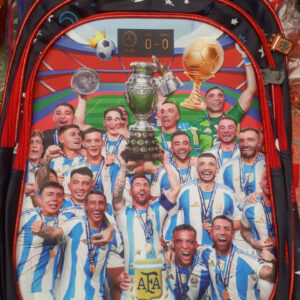 mochila 16″ primaria selleccion doble cierre relieve 3 d