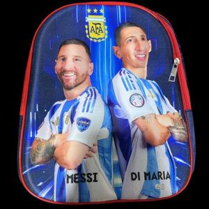 mochila jardin doble cierre 12″ 3 d messi