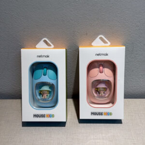 MOUSE INALAMBRICO KIDS RECARGABLE CELESTE NETMAK NM-MK01-B