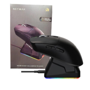 MOUSE USB NETMAK TRI MODO CON BASE DE CARGA NM-GM62