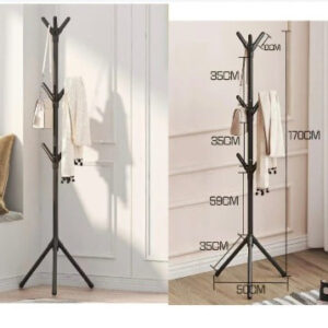 PERCHERO ORGANIZADOR ROPA DE PIE MODELO KR-65165 170CM