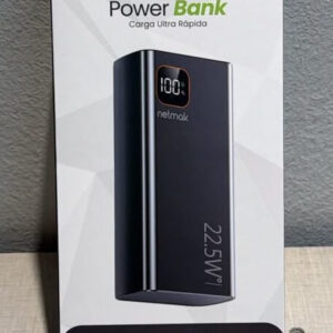 POWER BANK 30.000 MAH CARGA RAPIDA NETMAK NM-PB11 22.5W