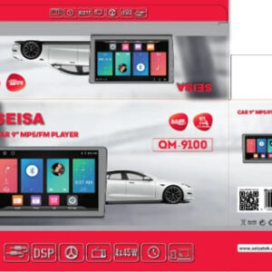 QM-9100 ESTEREO BLUETOOTH DOBLE DIN CON PANTALLA DE 9 CON CARPLAY