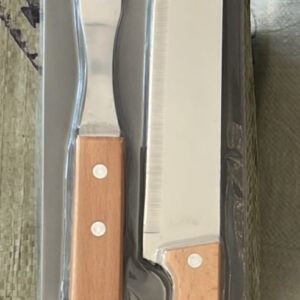 SET DE CUCHILLO Y TENEDOR PARA ASADO 16803-1