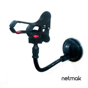 SOPORTE DE CELULAR BRAZO FLEXIBLE PARA AUTO NETMAK NM-HC21