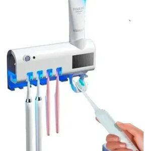 SOPORTE PARA CEPILLO DE DIENTES Y DESINFECTA A BOTON – BW-YS01-MELECH104