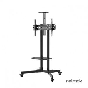 SOPORTE TV LED CON RUEDAS 32-75″ NETMAK