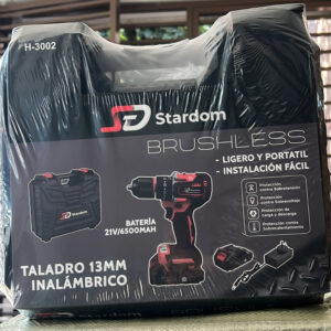 TALADRO INALAMBRICO STARDOM H-3002 2 BATERIAS 13MM