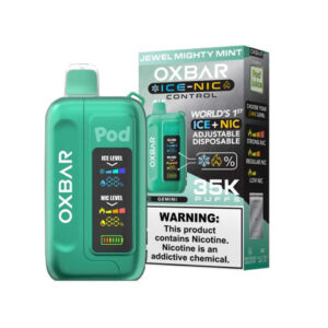 VAPER OXBAR 35000 PITADAS JEWEL MIGHTY MINT