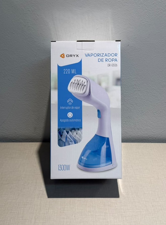 vaporizador de ropa- plancha vertical oryx