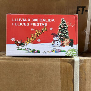 CORTINA 300 LEDS BLANCO POL22