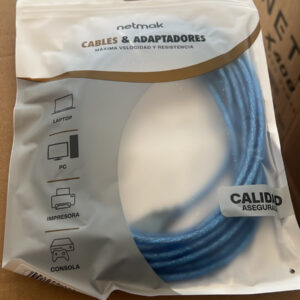 EXTENCION USB NETMAK ALARGUE MACHO HEMBRA 3M MALLADO NM-C09 3