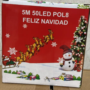 MANGUERA FINA DE LEDS ROSADA 5 M POL8