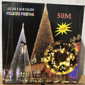 ROLLO 50 M LUCES CALIDA POL-18