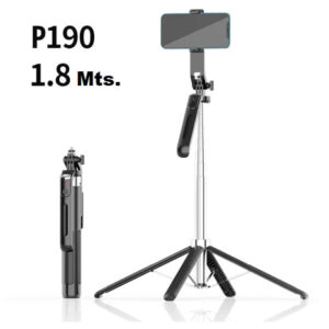 TRIPODE PALO DE SELFIE BLUETHOOT MULTIFUNCIONAL 1.8M WEP-P190