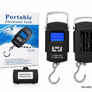 BALANZA DE VALIJAS, PESCA, BICICLETA 50 KG WH-A08