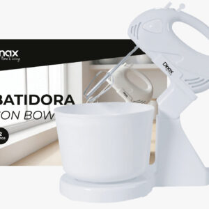 BATIDORA DE MANO CON BOWL DINAX LICPL0300HMB02-bowl quebrado